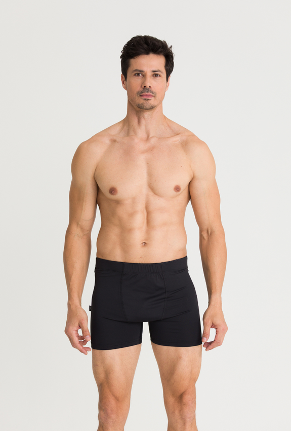 cueca boxer confortavel preta 1