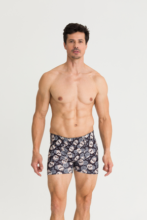cueca boxer estampa caveira mexicana 1