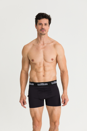 boxer com elastico preta 1
