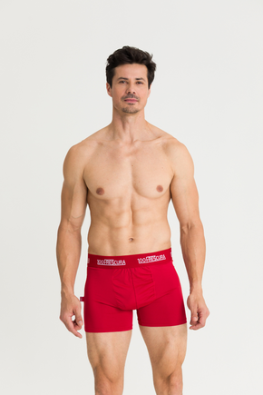 boxer com elastico vermelho escuro 1